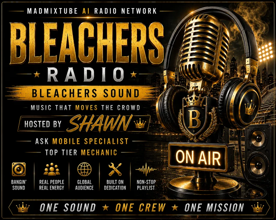 Bleachers Radio official cover
