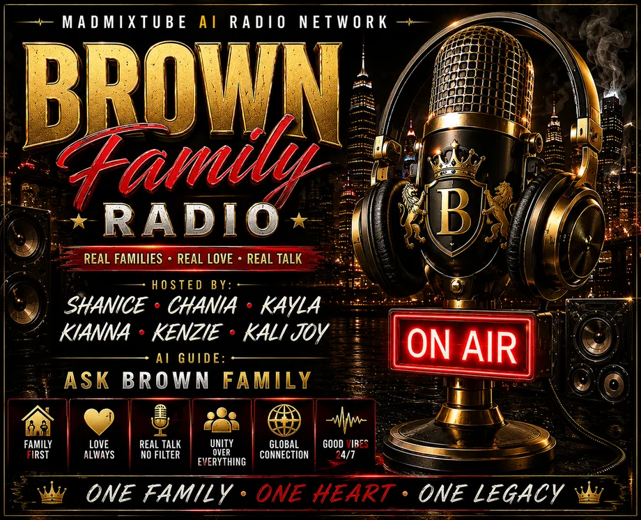 Brown Family Radio official cover