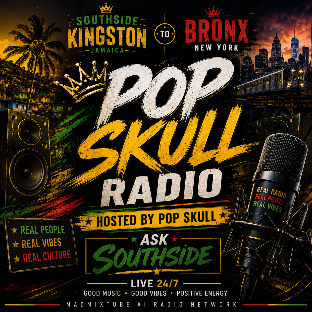 Pop Skull Radio official cover