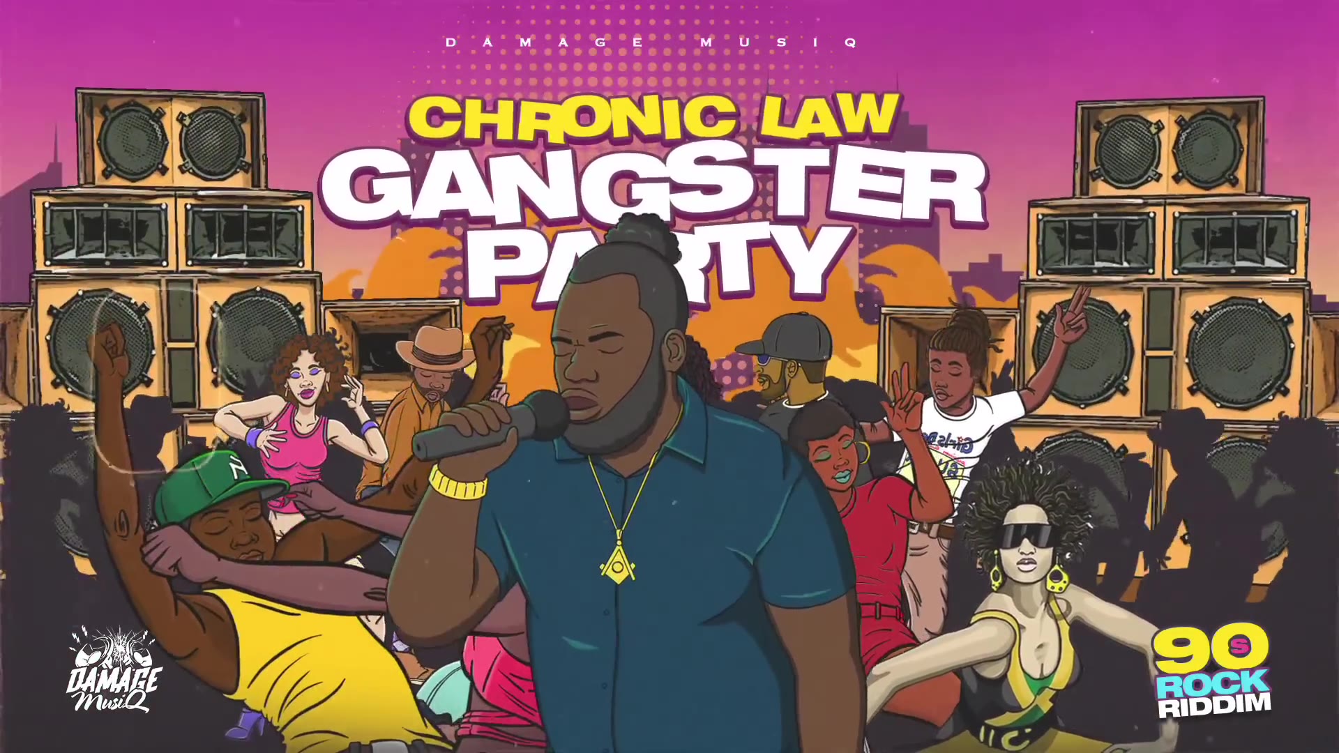 Chronic Law - Gangster Party (Official Visualizer)
