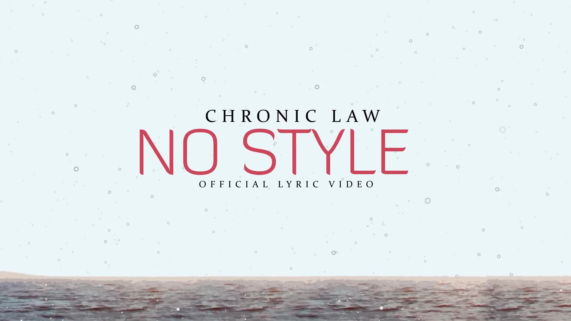 Chronic Law No Style (Official Lyric Video)