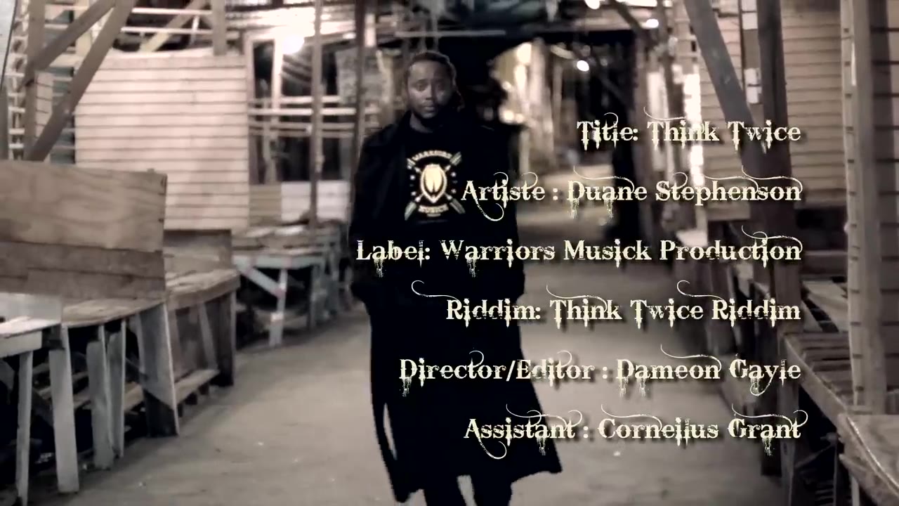 Duane Stephenson Think Twice (Official Video)