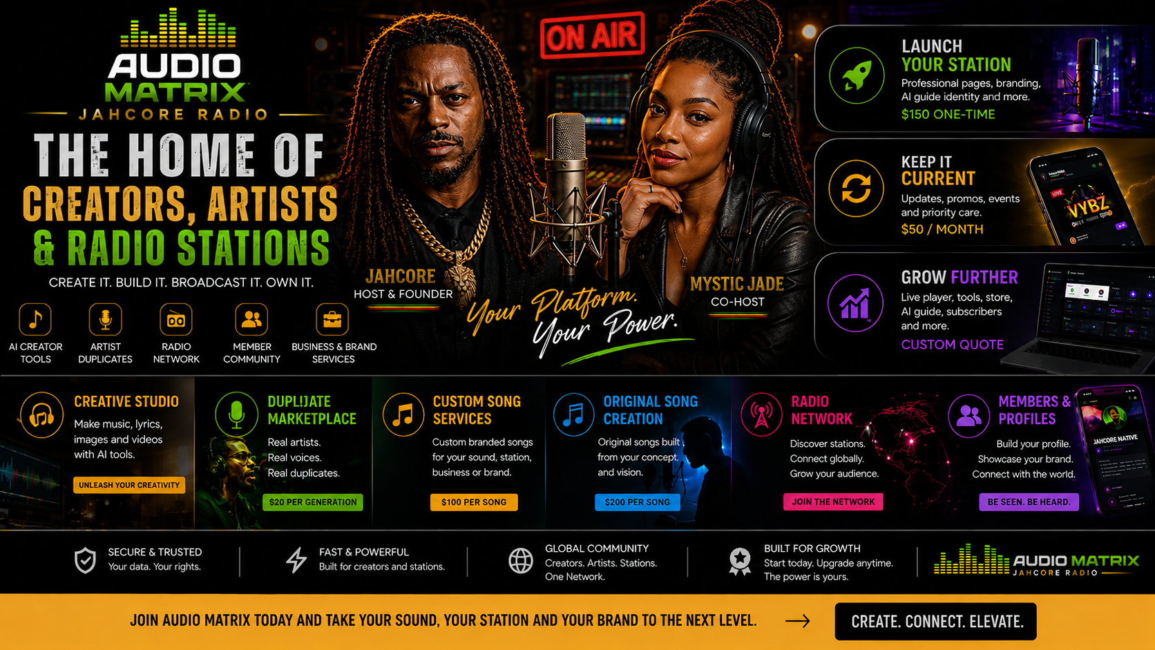 Audio Matrix Main Banner