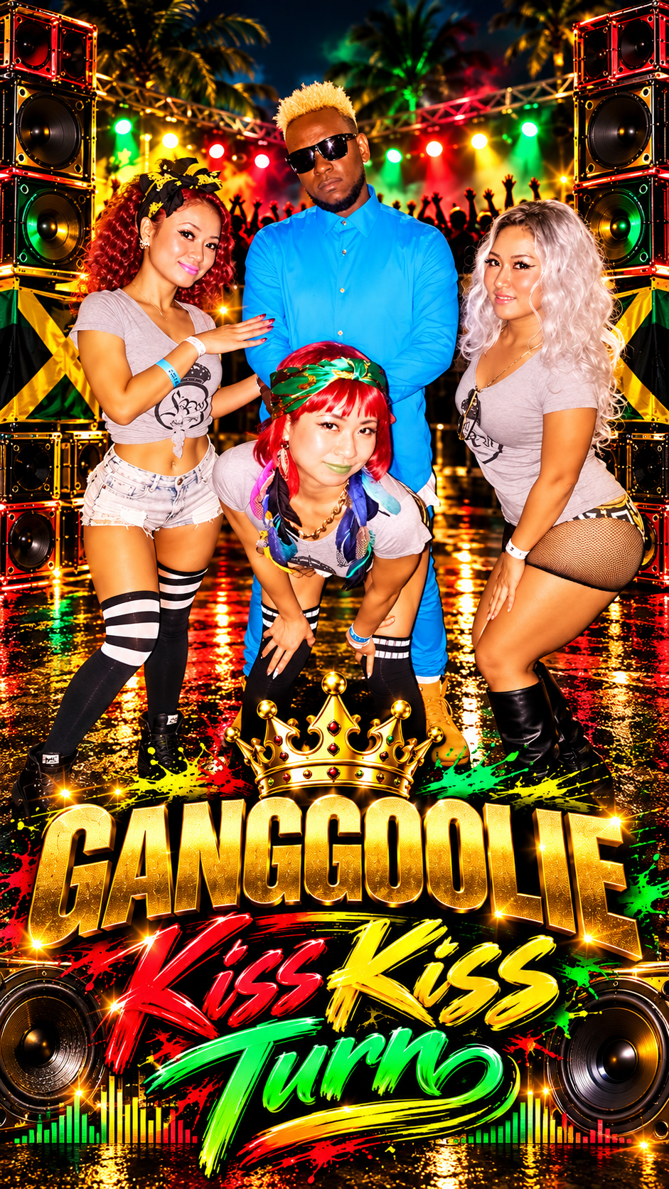 Kiss Kiss Turn — Ganggoolie portrait