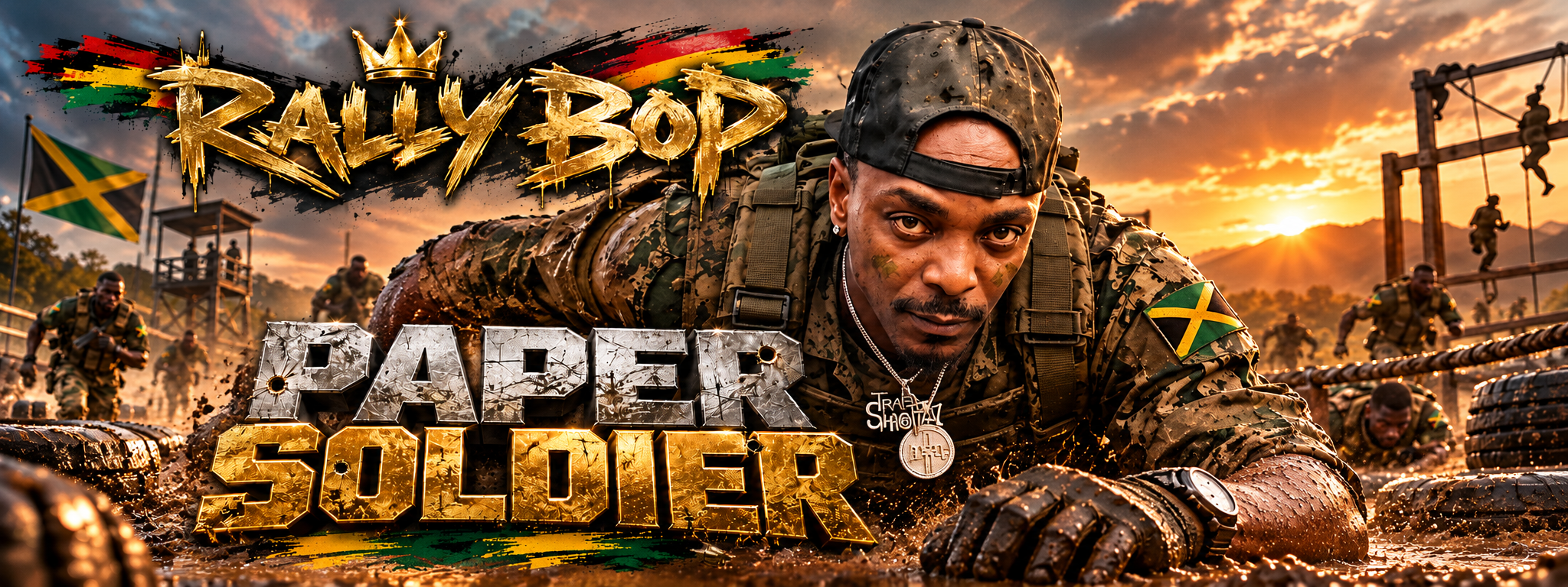 Paper Soldier landscape banner