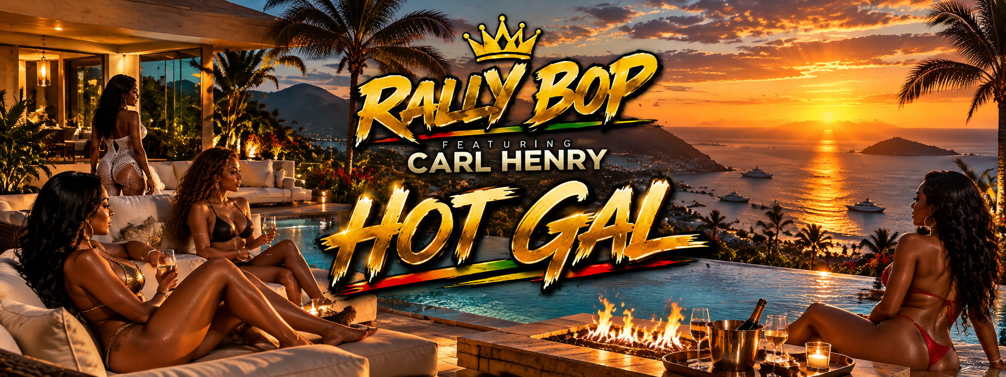 Rally Bop featuring Carl Henry — Hot Gal