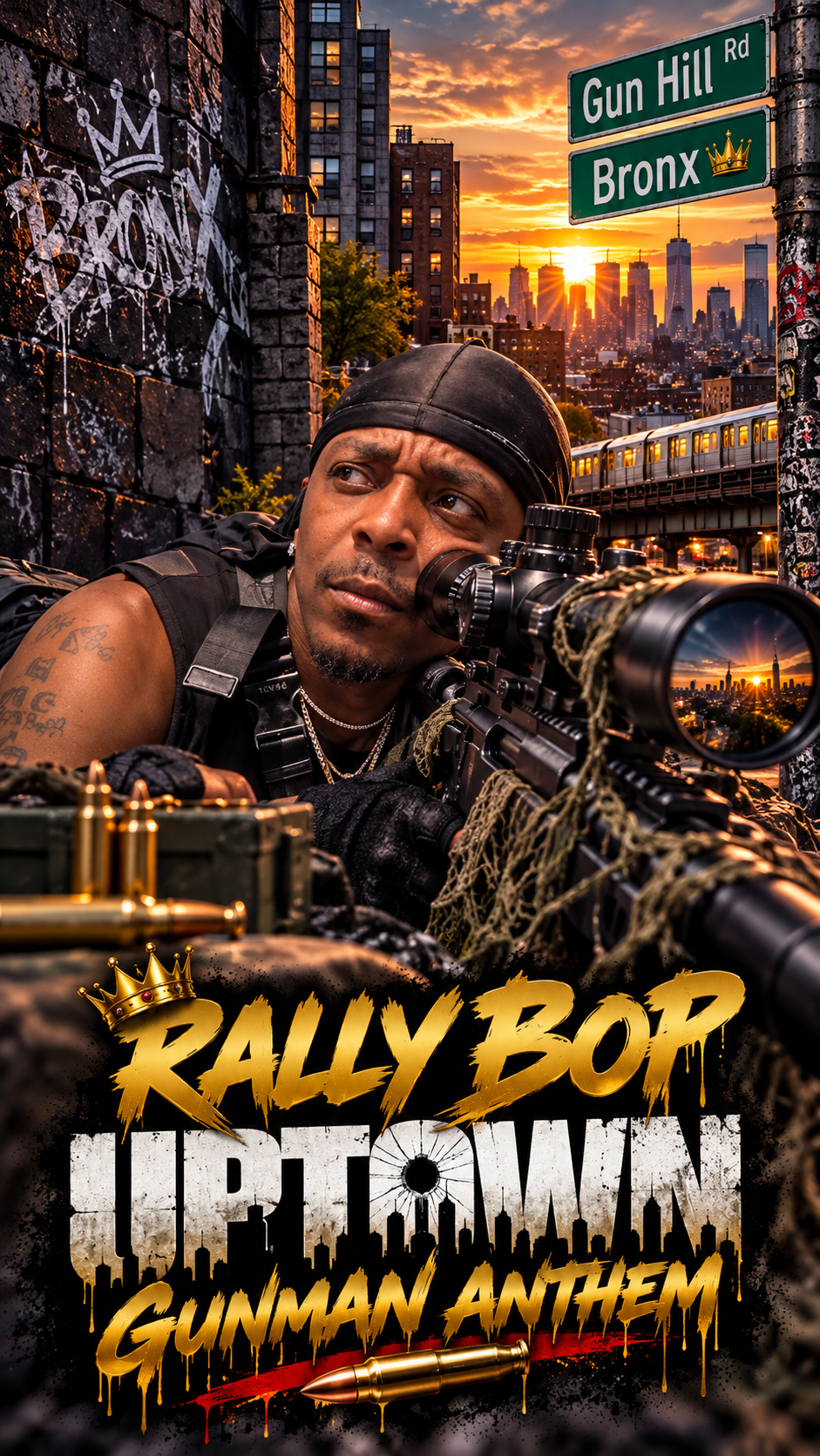 Uptown Gunman Anthem portrait story cover