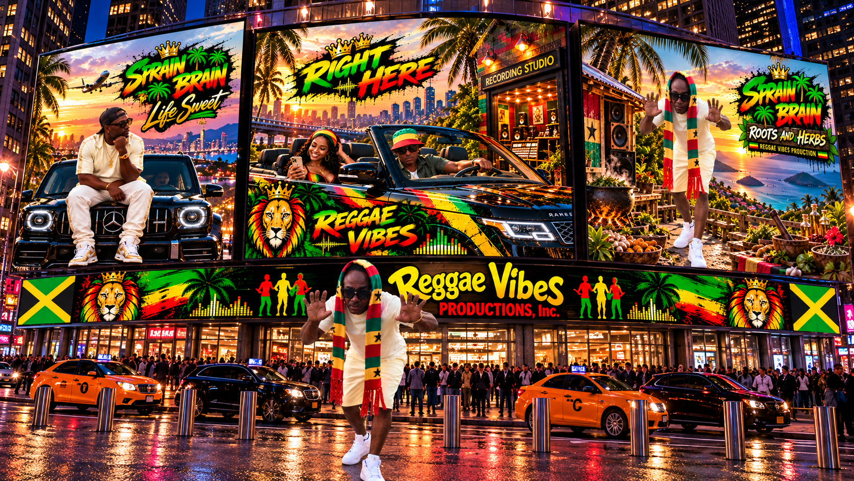 Sprain Brain official artist homepage banner