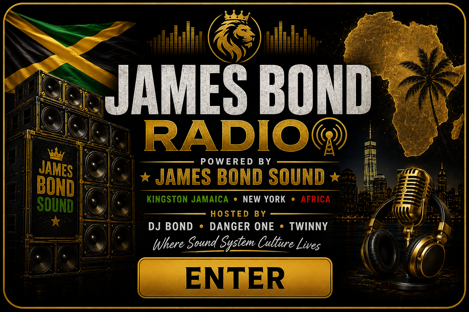 James Bond Radio official cover