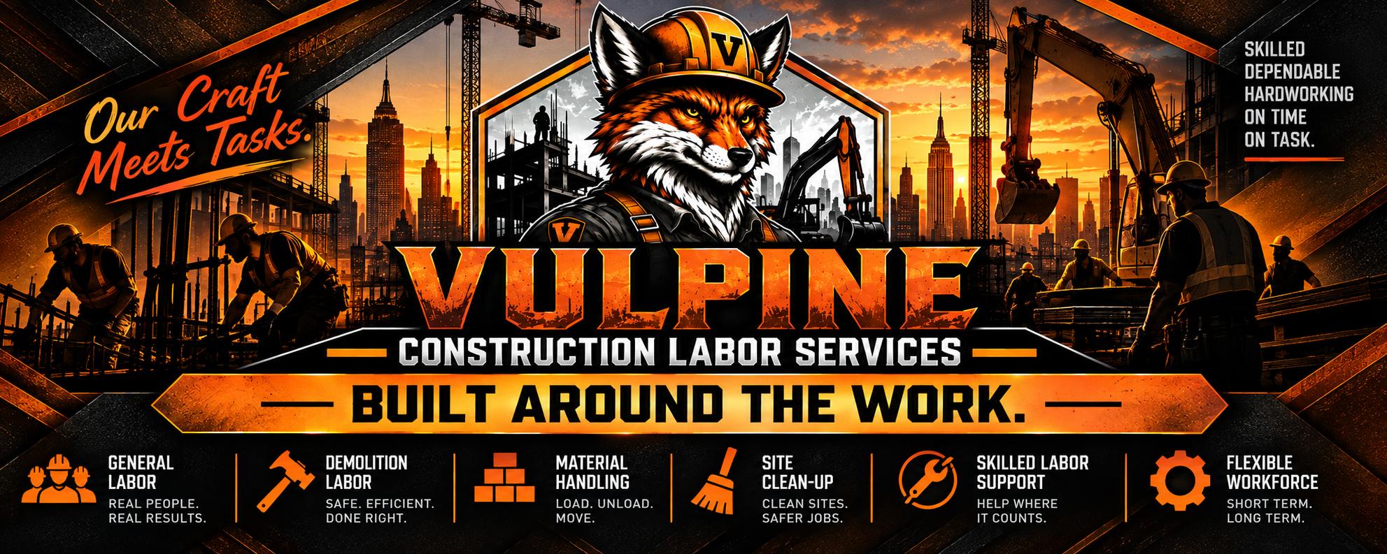 Built around the work